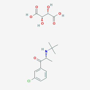 (R)-Bupropion D-Tartaric Acid Salt