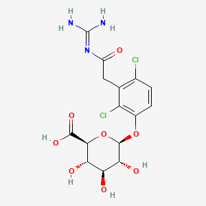 3-HydroxyGuanfacineO-beta-D-Glucuronide