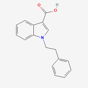 1-(2-Phenylethyl)indole-3-carboxylic acid