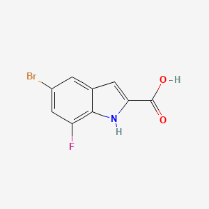 5-bromo-7-fluoro-1H-indole-2-carboxylic Acid