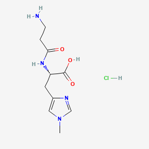 molecular formula C10H17ClN4O3 B13848076 L-Balenine Hydrochloride 