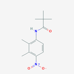 molecular formula C13H18N2O3 B1384809 N-(2,3-Dimethyl-4-nitrophenyl)pivalamide CAS No. 1017789-45-5