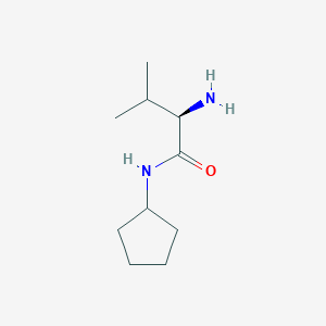 (R)-2-amino-N-cyclopentyl-3-methylbutanamide