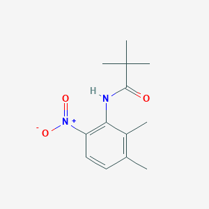 molecular formula C13H18N2O3 B1384825 N-(2,3-Dimethyl-6-nitrophenyl)pivalamide CAS No. 1017789-47-7