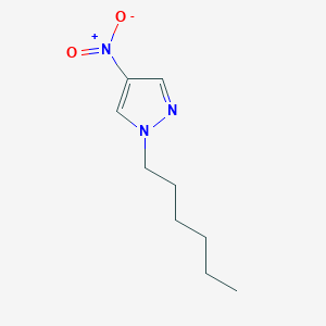 1-hexyl-4-nitro-1H-pyrazole