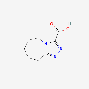 6,7,8,9-Tetrahydro-5H-[1,2,4]triazolo[4,3-a]azepine-3-carboxylic acid