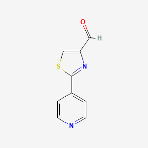 2-(Pyridin-4-yl)thiazole-4-carbaldehyde