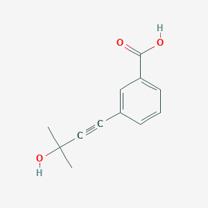 3-(3-Hydroxy-3-methylbut-1-YN-1-YL)benzoic acid