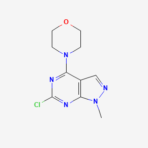 6-Chloro-1-methyl-4-morpholin-4-yl-1H-pyrazolo[3,4-d]pyrimidine
