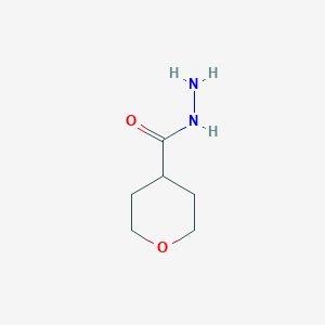 Tetrahydro-2H-pyran-4-carbohydrazide