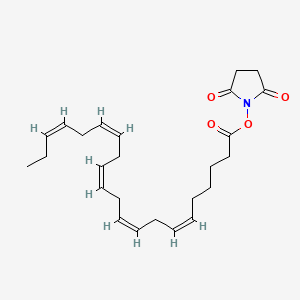 (2,5-dioxopyrrolidin-1-yl) (6Z,9Z,12Z,15Z,18Z)-henicosa-6,9,12,15,18-pentaenoate