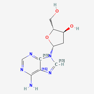 2'-Deoxyadenosine-13C2,15N