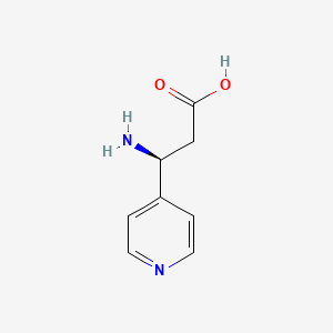 (S)-3-Amino-3-(pyridin-4-YL)propanoic acid