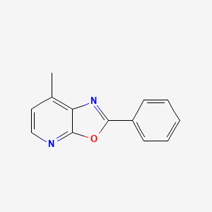 7-Methyl-2-phenyl-[1,3]oxazolo[5,4-b]pyridine