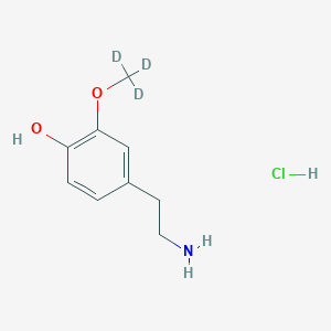 3-Methoxy-p-tyramine-d3 Hydrochloride