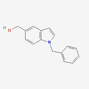 [1-(phenylmethyl)-1H-indol-5-yl]methanol