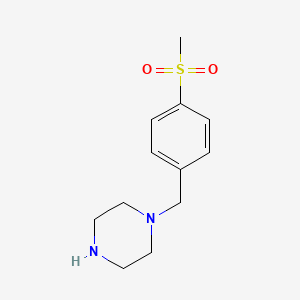 1-(4-(Methylsulfonyl)benzyl)piperazine