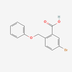 5-Bromo-2-(phenoxymethyl)benzoic acid