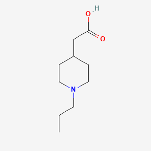 (1-Propyl-piperidin-4-yl)-acetic acid