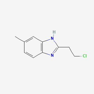 2-(2-Chloroethyl)-6-methyl-1H-benzimidazole