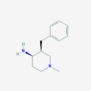 (3S,4R)-3-Benzyl-1-methylpiperidin-4-amine