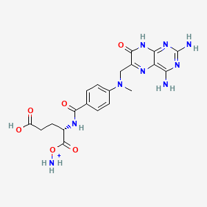 molecular formula C20H24N9O6+ B13848835 7-Hydroxy Methotrexate Ammonium Salt 