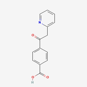 4-(2-Pyridinylacetyl)benzoic acid