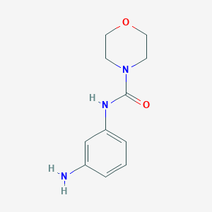 N-(3-aminophenyl)morpholine-4-carboxamide