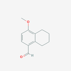 4-Methoxy-5,6,7,8-tetrahydronaphthalene-1-carbaldehyde
