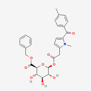 molecular formula C28H29NO9 B13848963 Tolmetin O-Benzyl beta-D-Glucuronide 