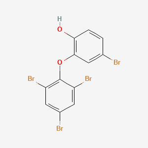 molecular formula C12H6Br4O2 B13849023 2-(2,4,5-Tribromophenoxy)-4-bromophenol 