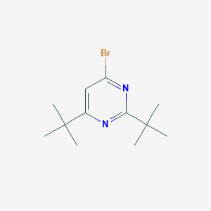 4-Bromo-2,6-ditert-butylpyrimidine