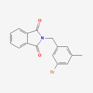 2-[(3-bromo-5-methylphenyl)methyl]-1H-isoindole-1,3(2H)-dione