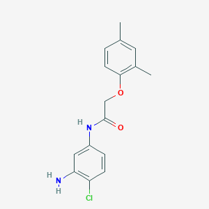 N-(3-Amino-4-chlorophenyl)-2-(2,4-dimethylphenoxy)acetamide