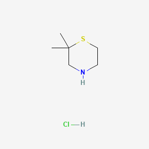 2,2-Dimethylthiomorpholine Hydrochloride