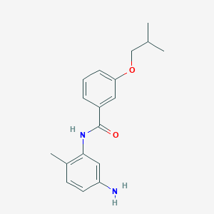 N-(5-Amino-2-methylphenyl)-3-isobutoxybenzamide