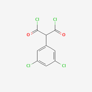 molecular formula C9H4Cl4O2 B13849353 2-(3,5-dichlorophenyl)propanedioyl Dichloride 