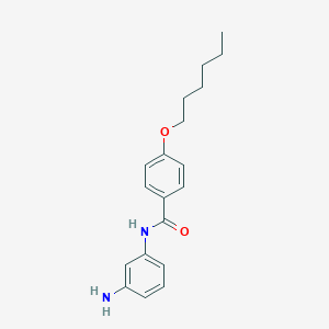 N-(3-Aminophenyl)-4-(hexyloxy)benzamide