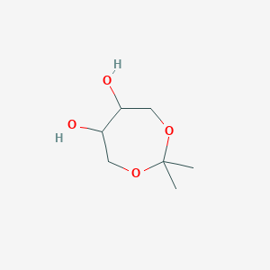 2,2-Dimethyl-5,6-dihydroxy-1,3-dioxepane