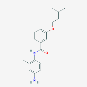 N-(4-Amino-2-methylphenyl)-3-(isopentyloxy)-benzamide