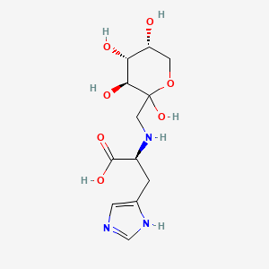 (S)-1-[[1-Carboxy-2-(1H-imidazol-4-yl)ethyl]amino]-1-deoxy-D-fructose;D-1-[(1-Carboxy-2-imidazol-4-ylethyl)amino]-1-deoxy-fructose