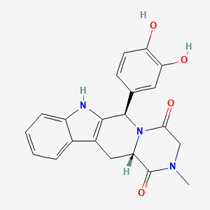 molecular formula C21H19N3O4 B13849531 Desmethylene cis-Tadalafil 