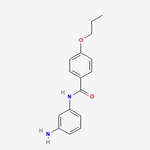 N-(3-Aminophenyl)-4-propoxybenzamide