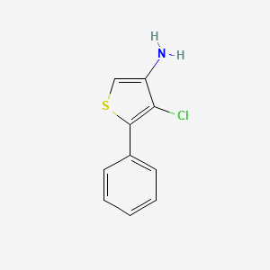 4-Chloro-5-phenylthiophen-3-amine