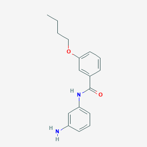 N-(3-Aminophenyl)-3-butoxybenzamide