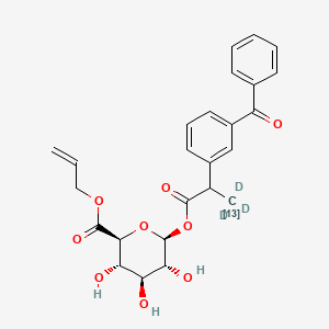 rac Ketoprofen Glucuronide Allyl Ester-13CD3