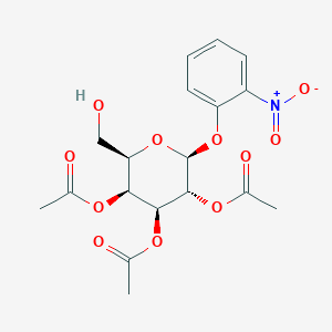 [(2R,3S,4S,5R,6S)-4,5-diacetyloxy-2-(hydroxymethyl)-6-(2-nitrophenoxy)oxan-3-yl] acetate