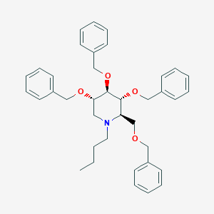 molecular formula C38H45NO4 B13849590 Tetrabenzyl Miglustat 