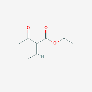 Ethyl (E)-2-acetylbut-2-enoate