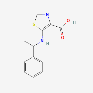 5-(1-Phenyl-ethylamino)-thiazole-4-carboxylic acid